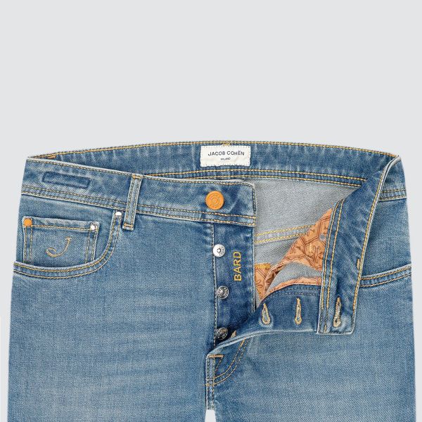 Jacob Cohën Bard Slim Jeans 300D Licht Blauw