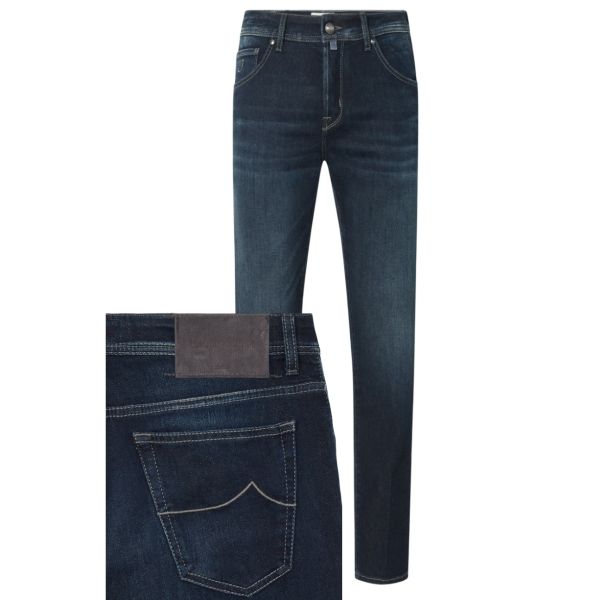 Jacob Cohën Nick Super Slim Jeans 100D Donker Blauw