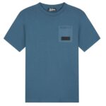 Malelions Nylon Pocket T-shirt Blauw