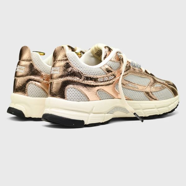 Mercer Amsterdam The Re-Run Cracked Sneaker Brons