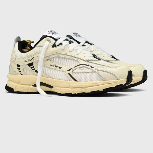Mercer Amsterdam The Re-Run Nappa Sneaker Off White