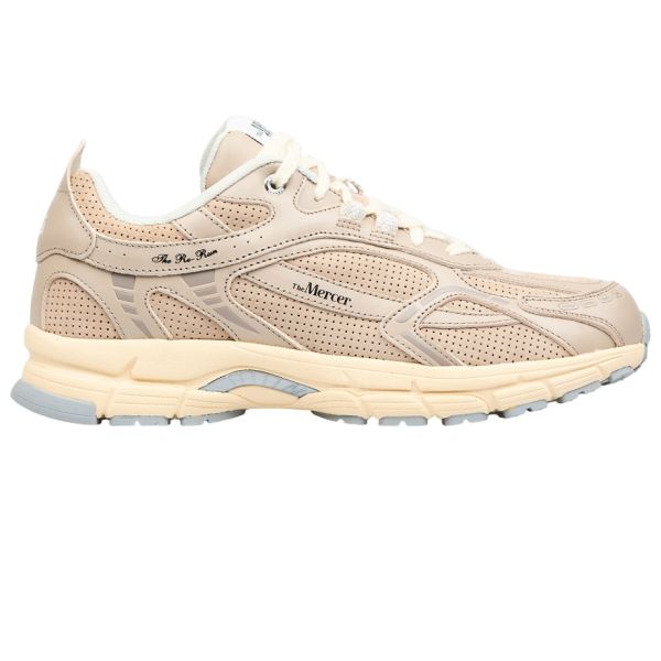 Mercer Amsterdam The Re-Run Perforated Sneaker Beige
