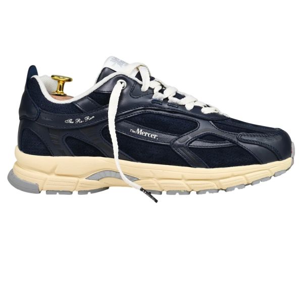 Mercer Amsterdam The Re-Run Perforated Sneaker Navy