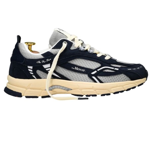 Mercer Amsterdam The Re-Run Vintage Sneaker Navy