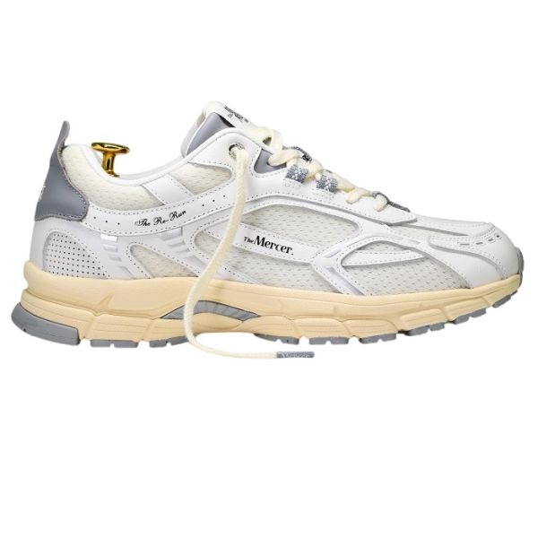 Mercer Amsterdam The Re-Run Vintage Sneaker Wit/Grijs