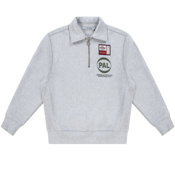 PAL Sporting Goods Company Half Zip Sweater Grijs