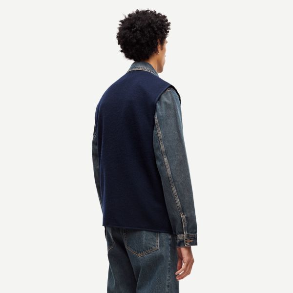 Samsøe Samsøe Sahannes Vest Navy