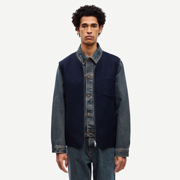 Samsøe Samsøe Sahannes Vest Navy