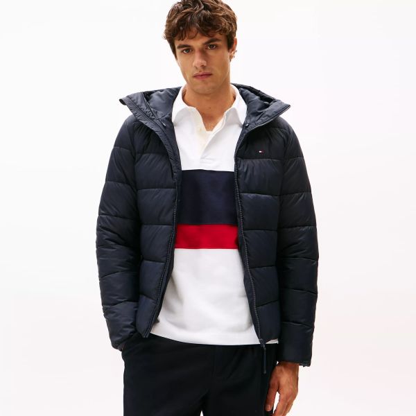 Tommy Hilfiger Mid Weight Puffer Navy