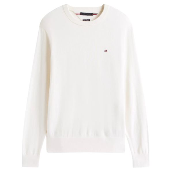 Tommy Hilfiger Organic Sweater Off White
