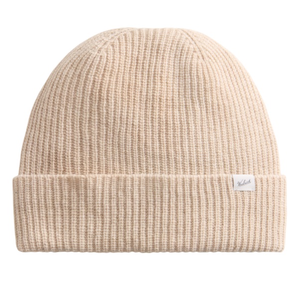 Woolrich Knitted Ribbed Muts Off White