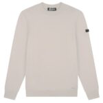Malelions Knitted Sweater Beige