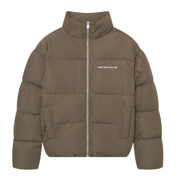 Don't Waste Culture Yael Puffer Donker groen