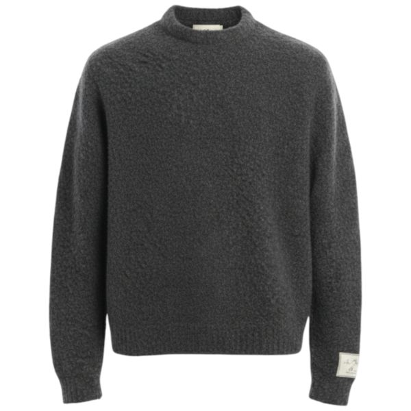 ANGE Projects Boucle Knit Sweater grijs