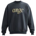 ANGE Projects Logo Sweater navy