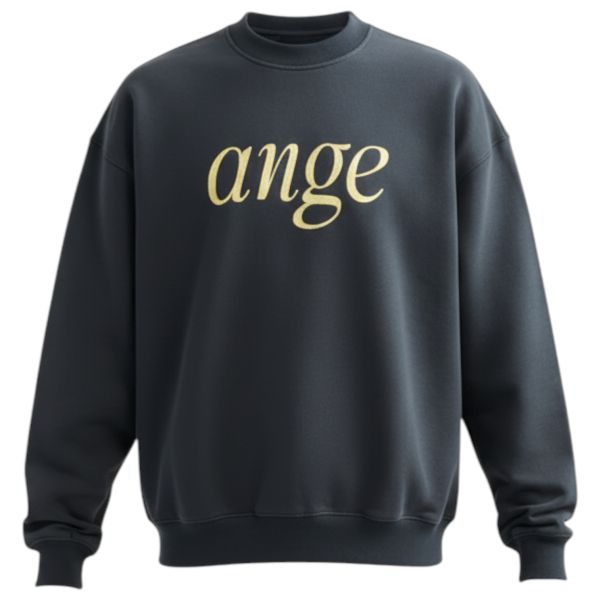ANGE Projects Logo Sweater navy
