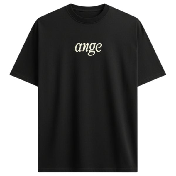 ANGE Projects Logo T-shirt zwart