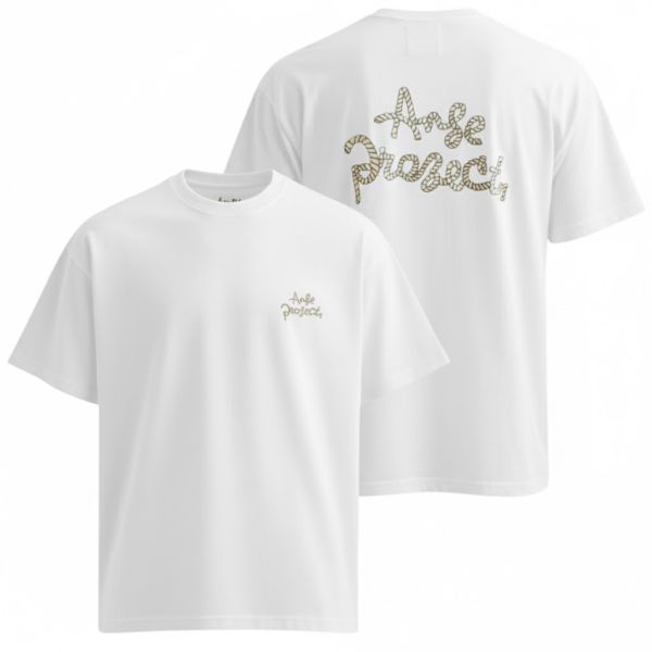 ANGE Projects Rope T-shirt Wit