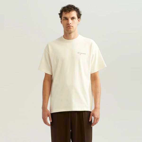 ANGE Projects Travel Essentials T-shirt Off White