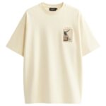 ANGE Projects Wine Drive Patch T-shirt Off White