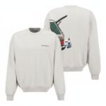 ANGE Projects Wine Drive Sweater Grijs