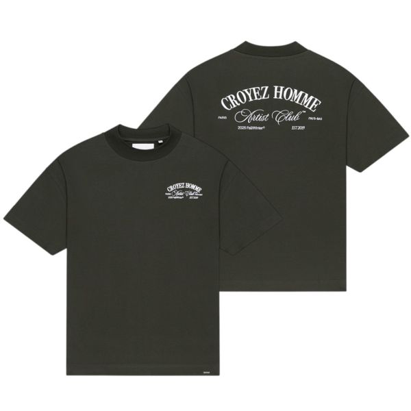 Croyez Artist club Shirt Donker groen