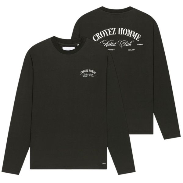 Croyez Artist club longsleeve Donker groen