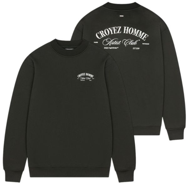 Croyez Artist club sweater donker groen
