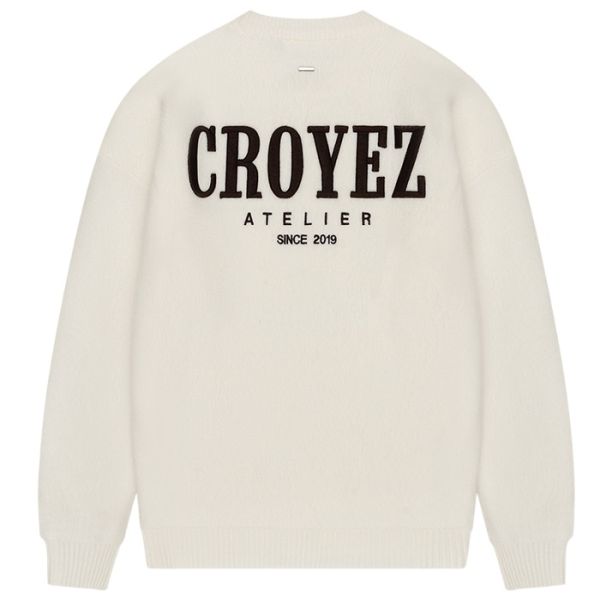 Croyez Gallary knit sweater Off White