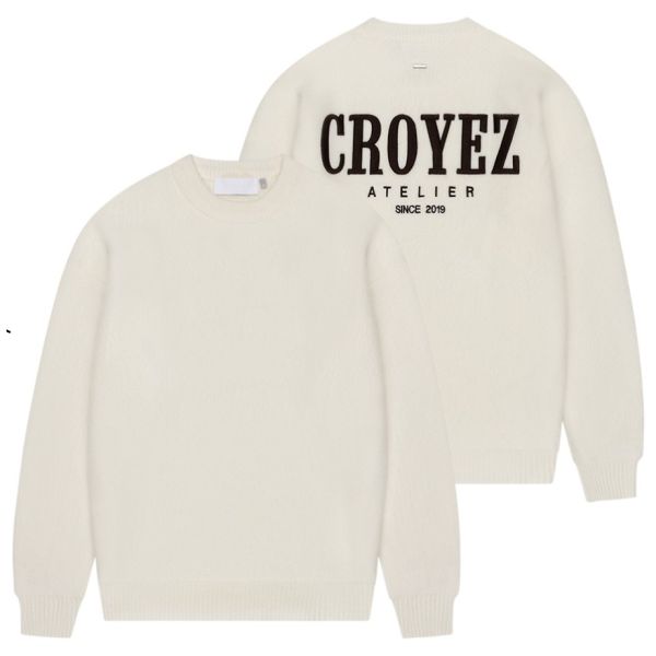 Croyez Gallary knit sweater Off White
