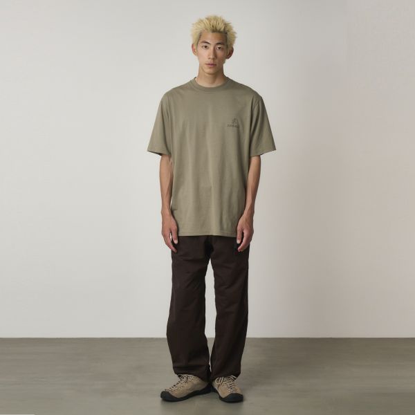 Gramicci One Point Logo T-shirt Donker Groen