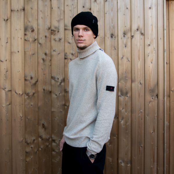 Kowal Turtle Neck Sweater Grijs