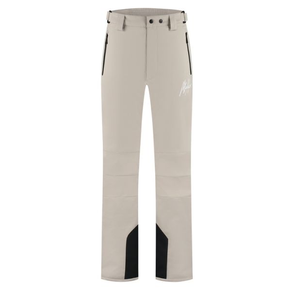 Malelions Men Ski Mogul Pants | Cream