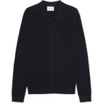 NN.07 Polo Cardigan Navy