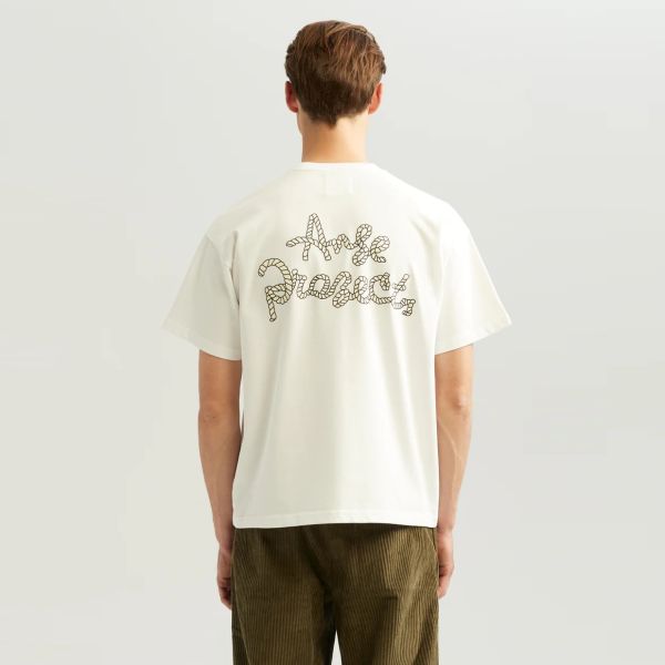 ANGE Projects Rope T-shirt Wit