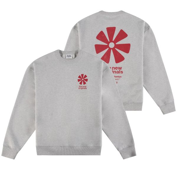 The New Originals Adinkra Sweater Grijs