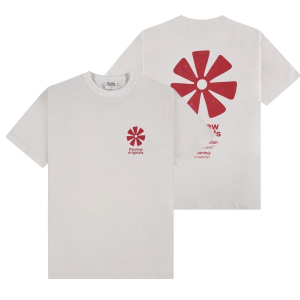 The New Originals Ananse Adinkra T-shirt Wit 1