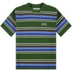 The New Originals Striped Knit T-shirt Groen