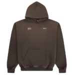 Arbor Antwerp Brown Sunfaded Hoodie Bruin