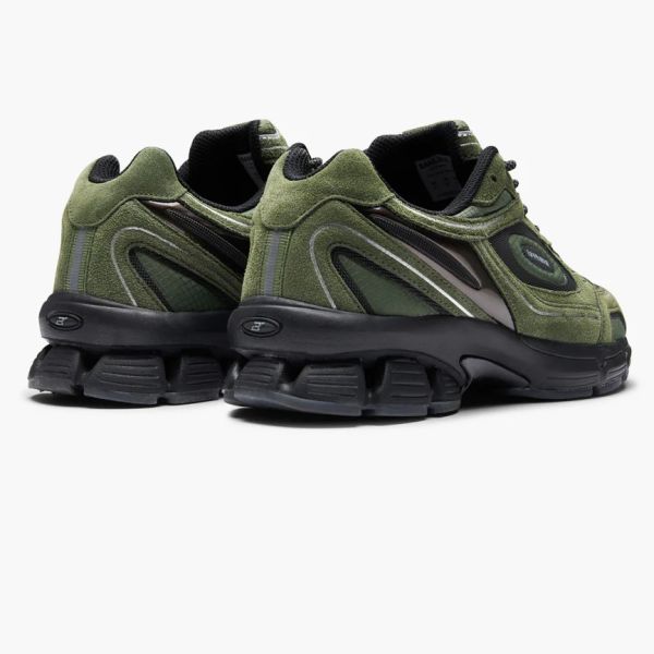 Banlieue The Runner + Winterised Sneaker Donker Groen