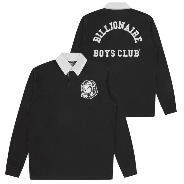 Billionaire Boys Club Astro Patch Rugby Shirt Zwart