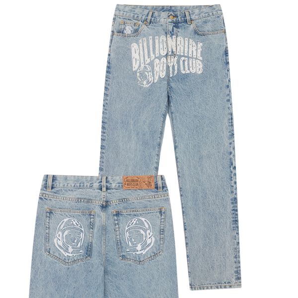 Billionaire Boys Club Arch Logo Jeans Licht Blauw