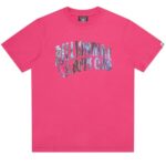Billionaire Boys Club Bayou Fill Arch Logo T-shirt Roze