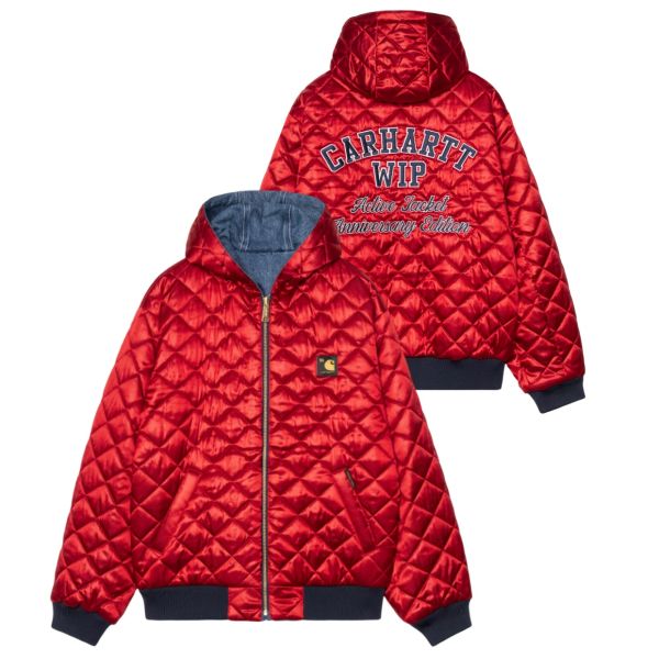 Carhartt WIP 50 Years Anniversary OG Active Vest Blauw/Rood