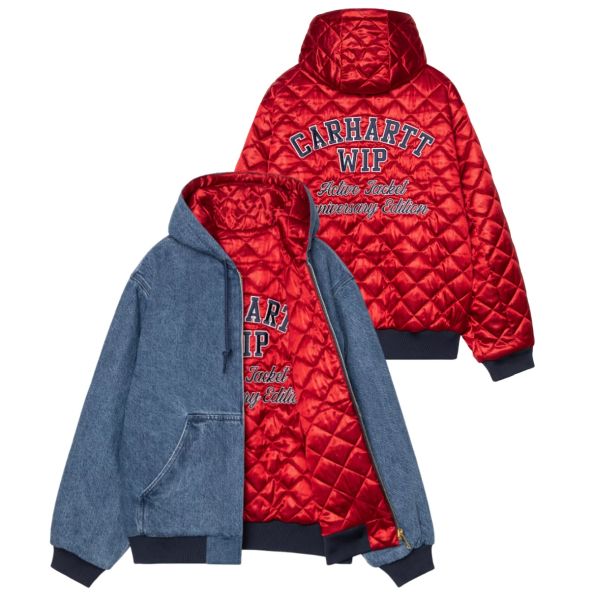 Carhartt WIP 50 Years Anniversary OG Active Vest Blauw/Rood