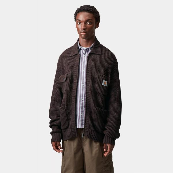Carhartt WIP Chore Knit Jack Bruin