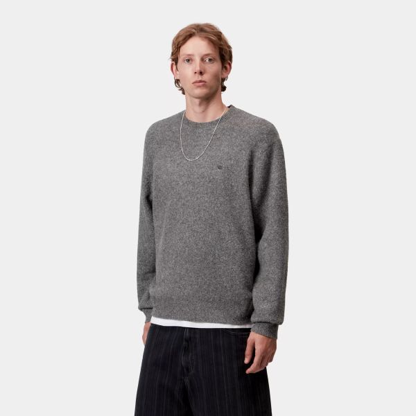 Carhartt WIP Curtis Sweater Antraciet