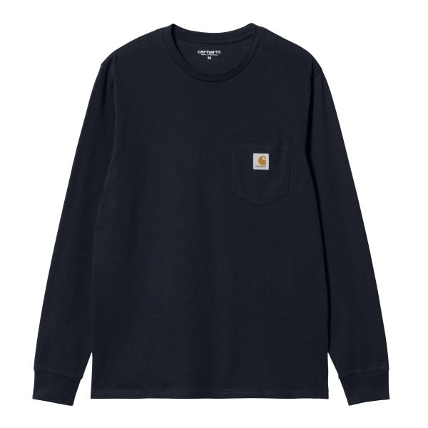 Carhartt WIP Pocket Longsleeve T-shirt Navy