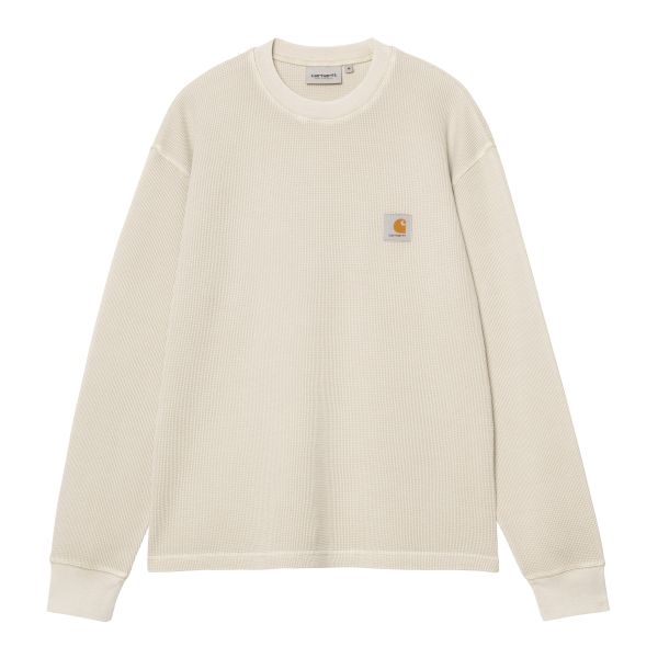 Carhartt WIP Vista Waffle Longsleeve T-shirt Beige