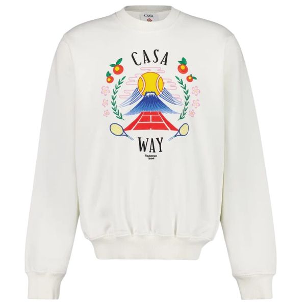 Casablanca Casa Way Mountain Sweater Off White